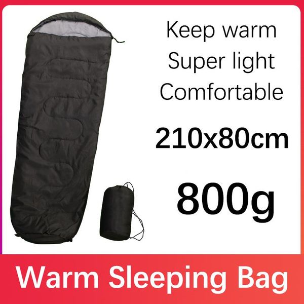 

sleeping bags four seasons thermal bag outdoor camping travel warm breathable lightweight portable lazy belt