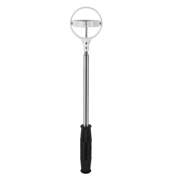 

complete set of clubs golf ball pick up tools retriever retracted automatic locking scoop picker white