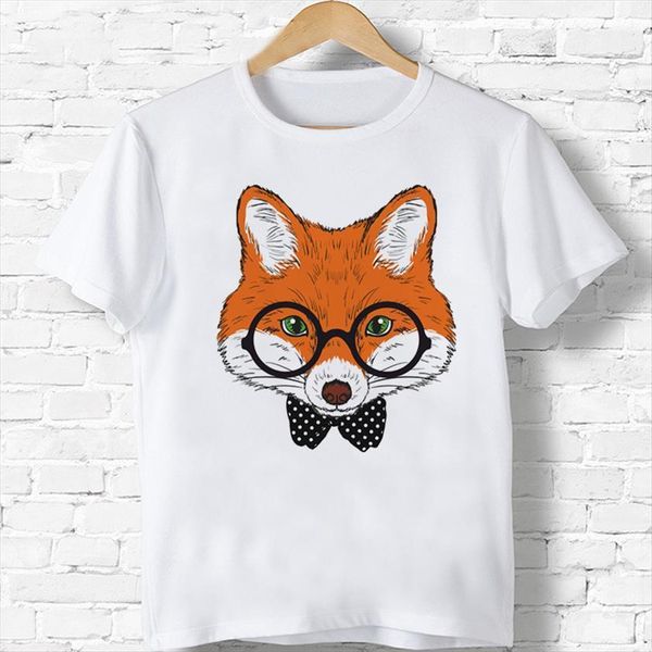

elegant fox t shirt funny dab shirts boys girls tee o neck short sleeve kids clothing, Blue