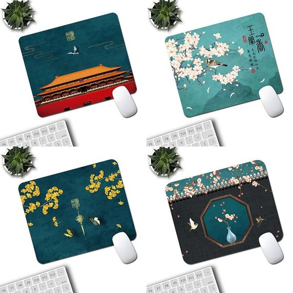 

mouse pads & wrist rests chinese style national tide forbidden city classical culture retro small number desk pad
