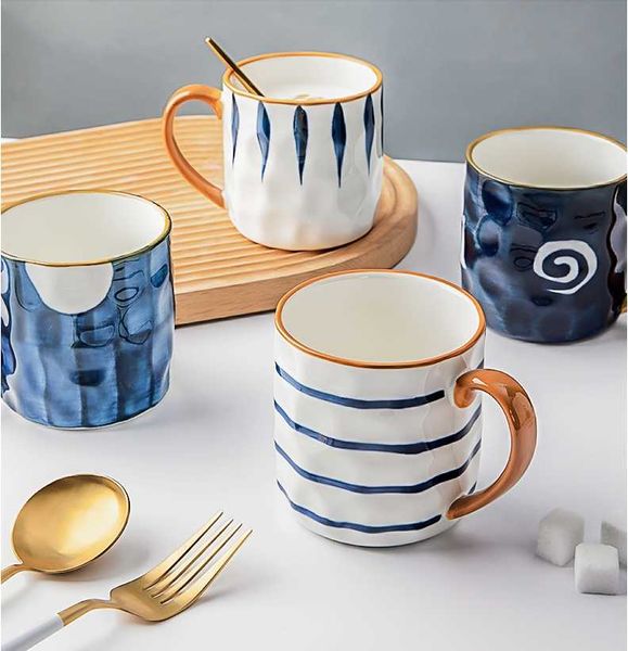 

mugs retro ceramic mug stoare coffee cup milk home japanese creative tea office drinking