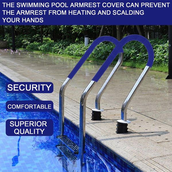 

pool & accessories 122/183/244cm leuning cover anti-slip perfect fitting polyester zwembad ladder armsteun mouw voor zwemmen accessoires