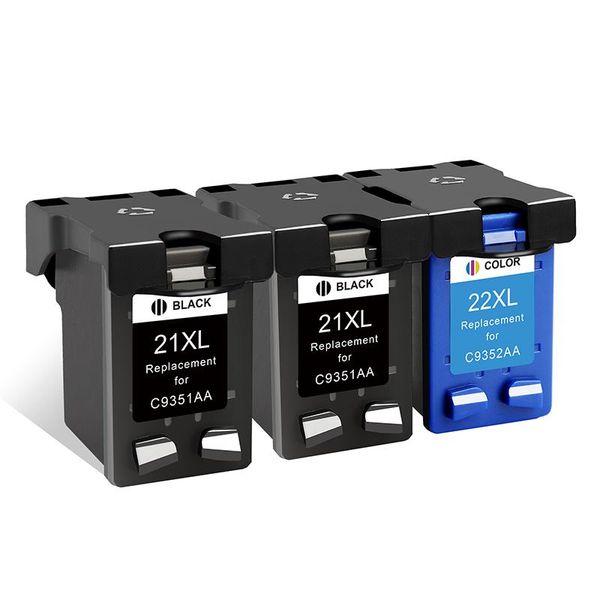 

ink cartridges 1-3 pcs remanufactured 21 22 xl lnk for deskjet f2280 f2180 f4180 f300 f380 f2100 f2200 printers