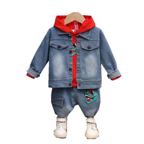 

clothing sets spring autumn children fashion clothes baby boys girls jacket hoodies pants 3pcs/sets kids infant costume toddler sportswear, White