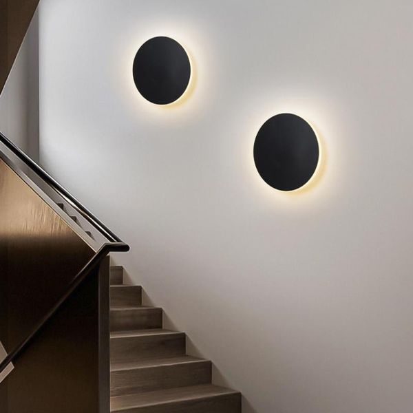 

outdoor wall lamps led round and square waterproof lamp courtyard balcony garden corridor indoor living room bedroom decoration lp78