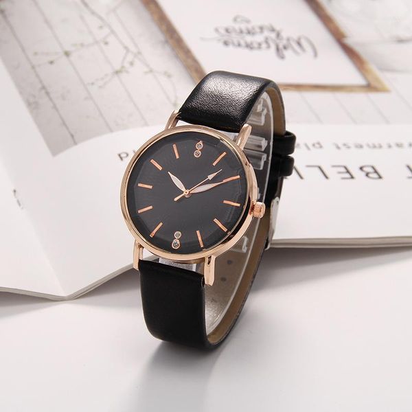 

wristwatches ladies luxury wrist watch for women stylish rhinestone watches leather quartz female clock kol saati, Slivery;brown