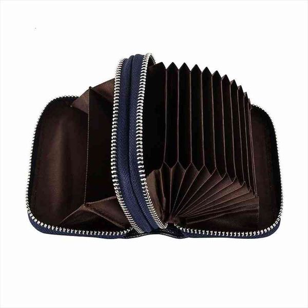 

zipper wallet purses design genuine leather ladies womens rfid secure credit card holder, Red;black