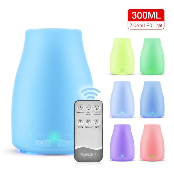 

humidifiers 300ml sake bottle remote control aromatherapy humidifier colorful lamp household spray ultrasonic