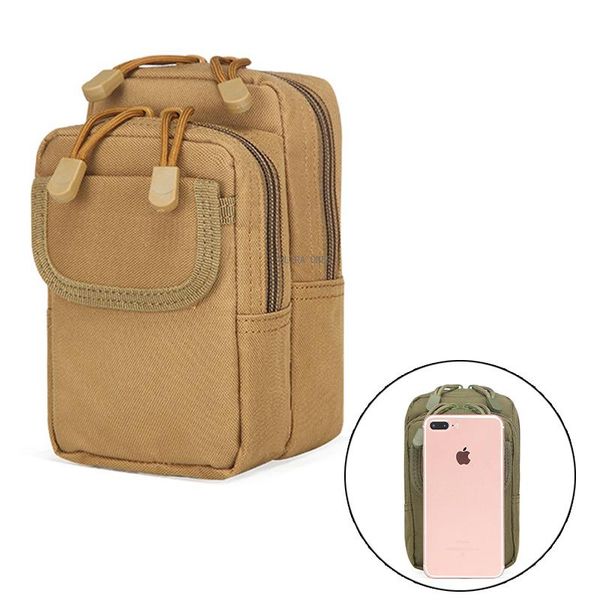 

tactical waist bags durable molle system climbing mobile phone waist pouch cycling hiking fishing camping combat bags