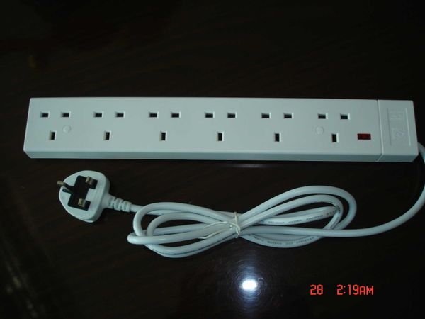 

british six connection socket without bs certification