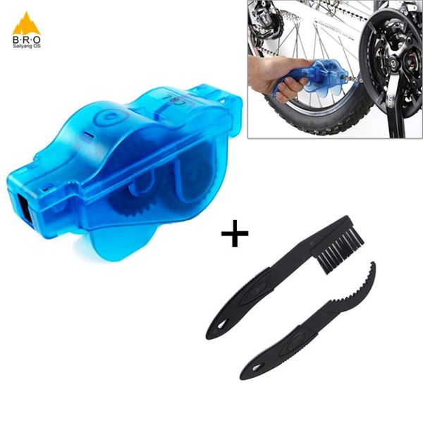 

tools bicycle chain cleaner cycling repair machine brushes wash tool set mountain bike kits mtb accessories