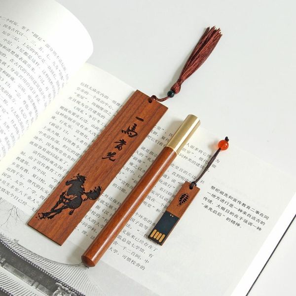

fountain pens portable exquisite ebony signature pen kit calligraphy writing w/ u disk bookmark for school executive gift