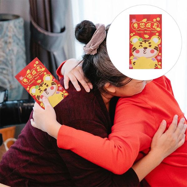 

gift wrap 60 pcs chinese year envelopes tiger red packets money