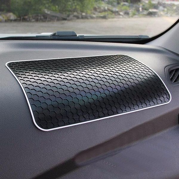 

anti-slip mats 27.7*17cm car phone mat auto silicone interior dashboard storage black pads for accessories