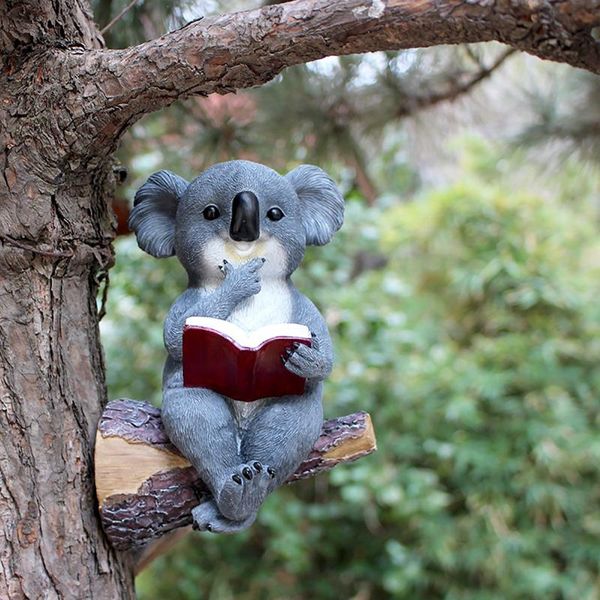 

garden decorations lovely animal statue k-oala decoration solar led light lawn cartoon small sculpture outdoor decor ornaments