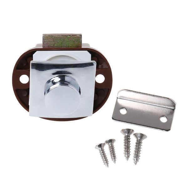 

parts car push lock rv caravan boat motor home cabinet drawer latch button locks e7ca