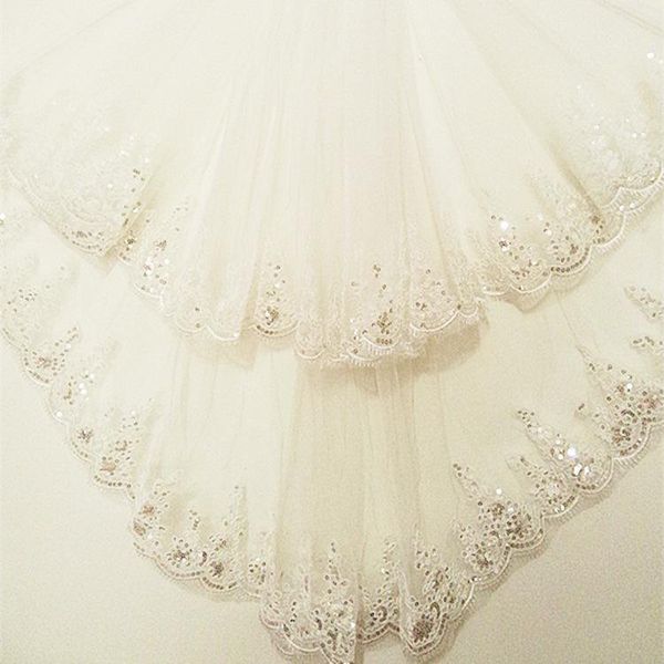 

bridal veils fashion white veil short tulle bride handmade wedding party accessories ivory with comb, Black