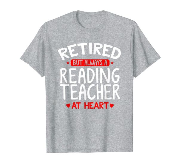 

retired reading teacher - retired reading teacher shirt gift, White;black
