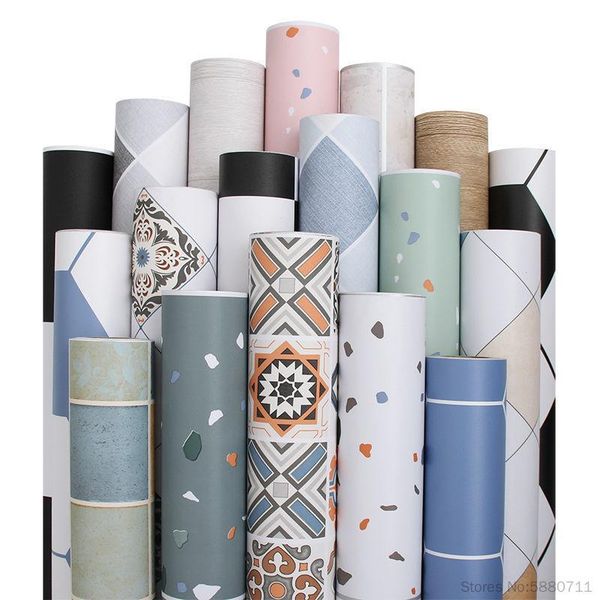 

wallpapers kitchen tile stickers floor self-adhesive wall decorative waterproof non-slip thick wear-resistant kitch