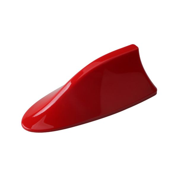 

universal car roof red shark fin antenna aerials antennas decoration aurts