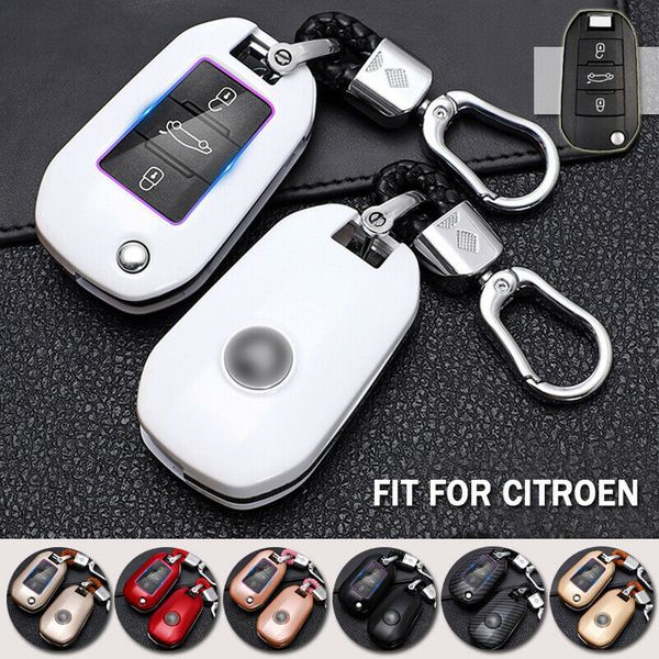 

abs car key fob case cover c3 c4 c5 cactus c-elysee for 208 308 508 2008 3008