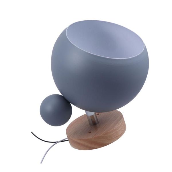 

wall lamp led creative light decorative iron artistic for bedroom livingroom restaurant bar (grey)