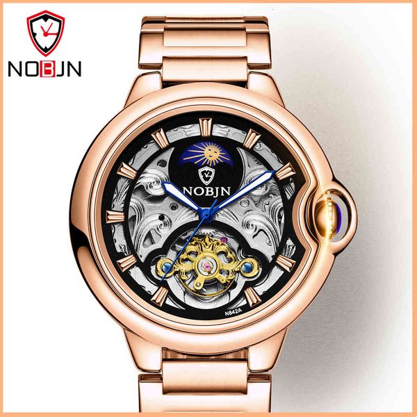 

watch nobjn business for men, Slivery;brown