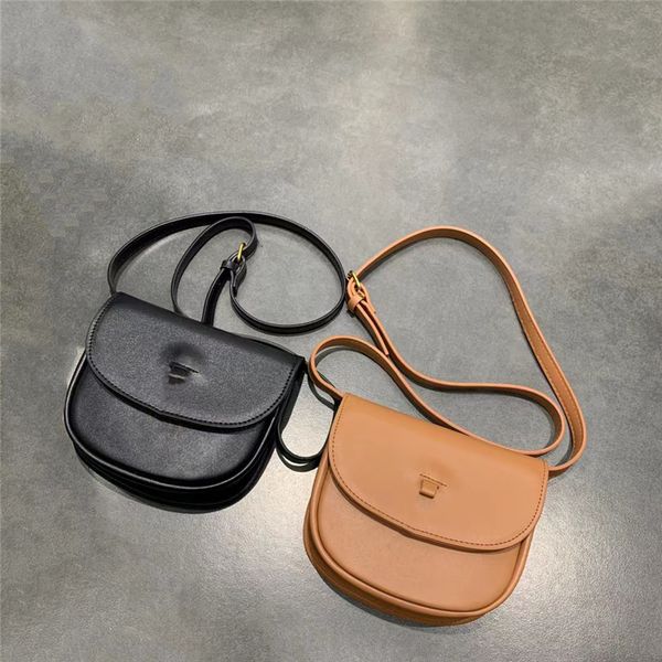 

brand designer saddle bag for women crossbody shoulder bags ladies fashion purse in black brown colors