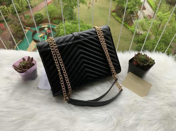 

leather shoulder bag fashion wave chain purse pu handbag presbyopic card holder evening bags messenger women totes classic crossbody clutch