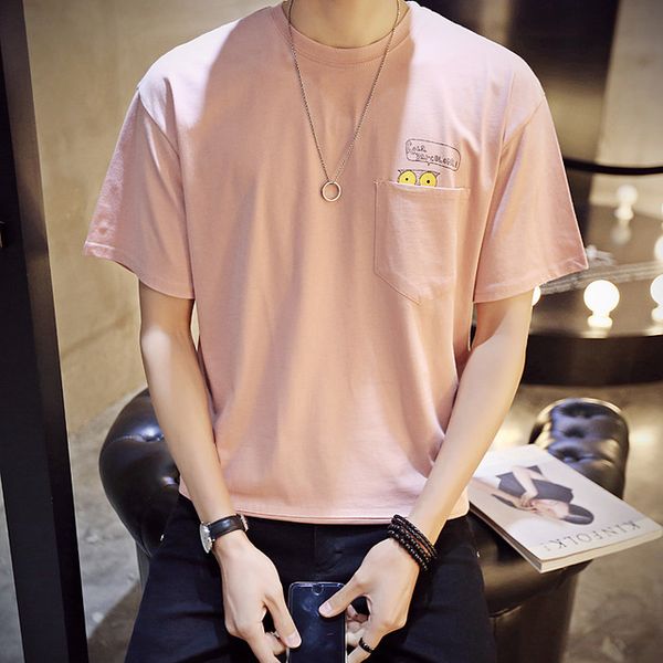 

2021 new sell fashion popular men's t shirt summer day oq4l, White