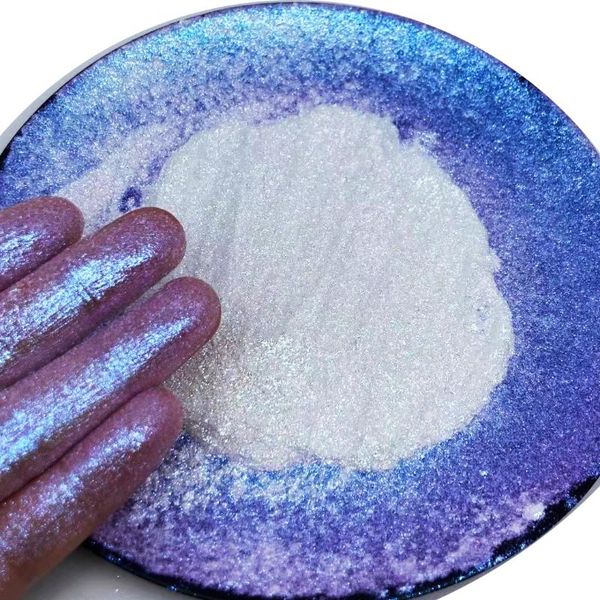 

nail glitter blue purple red white chamelen pigment for diy epoxy resin craft soap making slime eyeshadow lips makeup dye bath bomb painting, Silver;gold