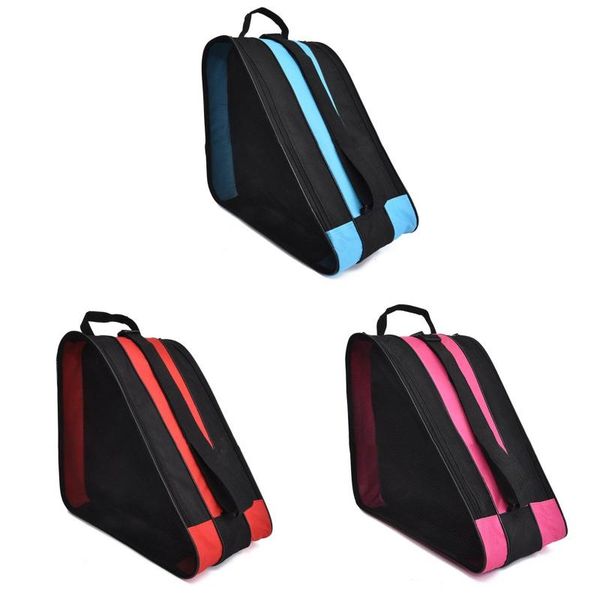 

outdoor bags portable children roller skates thickened single/double shoulder backpack sports storage bag shoe collection