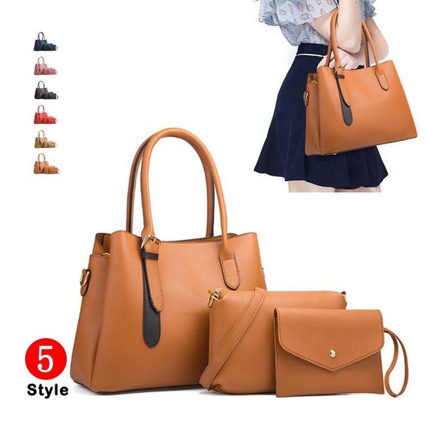 

evening bags 2021 fashion custom 3 pcs in 1 hand ladies women handbags set