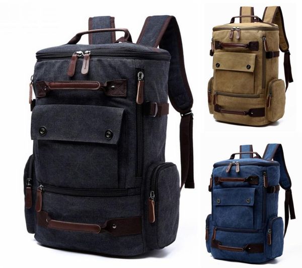 

backpack us mens canvas travel school shoulder bags womens lapbag hiking rucksack camping outdoor