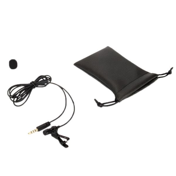 

professional microphone lavalier mic condenser computer microphone camera mic 3.5mm jack for dv pc laptop