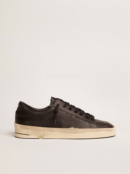 

italy sneakers 2023 designer white goldens casual shoes gooseitys brand designer###sneskers sequin classic stardan do-old women dirty men sh, Black