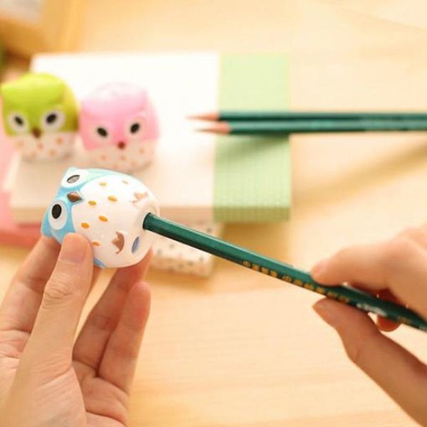 

uil novelty paper leuke cartoon animal potlood charpener kawaii klaslokaal levert small puntenslijper