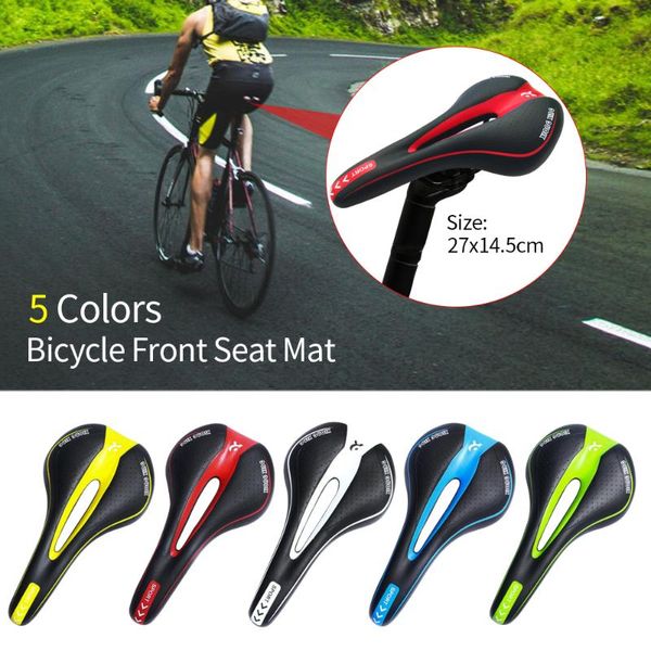 

bike saddles bicycle saddle absorbing hollow anti-skid gel pu extra soft mountain mtb road cycling seat accessories