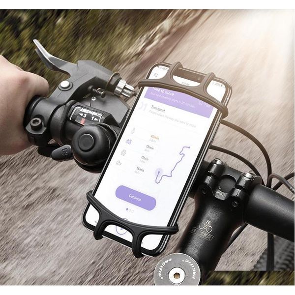 bicycle accessories handlebar clip mount bracket mobile phone bike holder stand for iphone7 xr xs max 11 pro for samsung huawei wcwmz xixfq