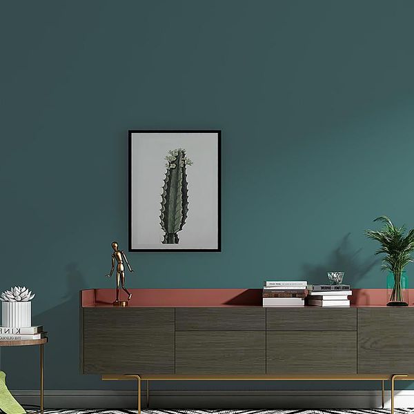 

wallpapers modern plain solid color dark green wall paper living room bedroom decor non woven coverings papel pared