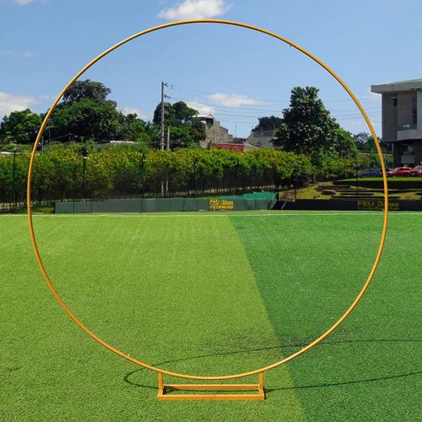 

party decoration wedding arch diameter 1.5~2.8 meters diy birthday circular background props frame wth flowers