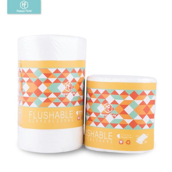 

cloth diapers 100% biodegradable & flushable nappy liners diaper 1 roll 100pcs