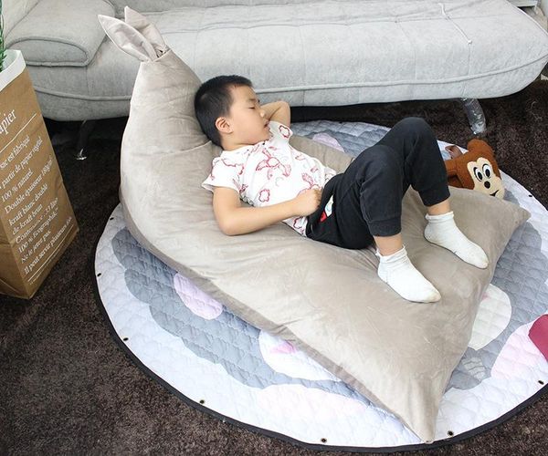 

storage bags children's bag sleeping book lazy comfortable sofa plush cloth toy