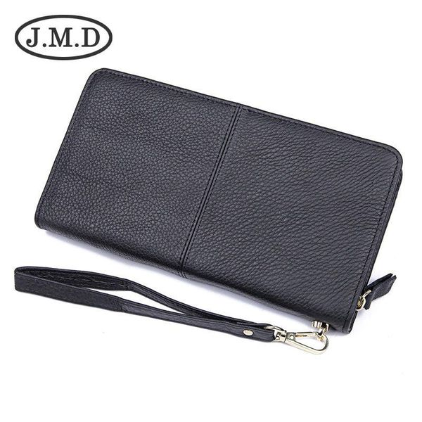 

wallets j.m.d 100% genuine leather men's wallet money clutch bag purse, Red;black