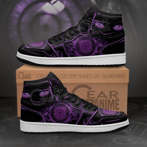 

rinnegan eyes sneakers anime shoes