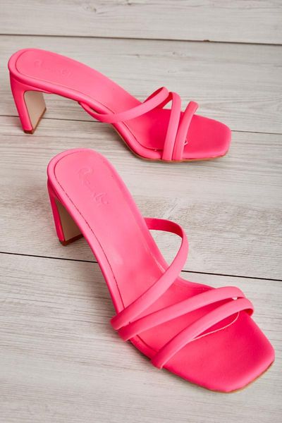 

slippers fuchsia neon women's l05750003, Black