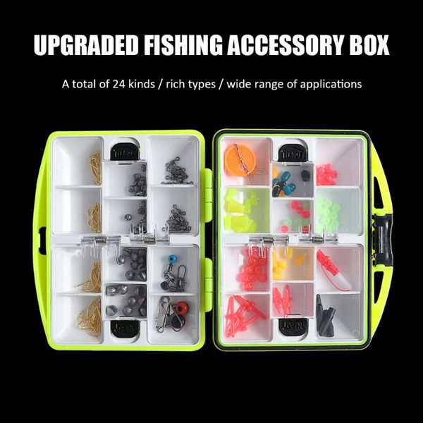 

fishing accessories 150pcs lures bait hooks space beans sea tackles tools for angling enthusiasts