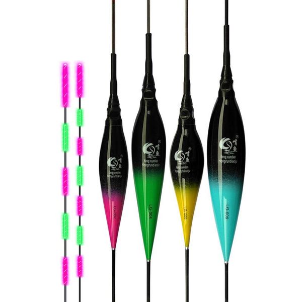 

fishing accessories 1pcs/set luminous float led electric night tackle electronic without battery a224