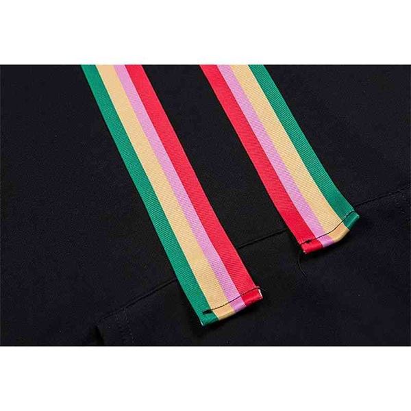 

men's hoodies & sweatshirts high street palm rainbow lace mens womens designers angels fashion men hoodie autumn winter long sleeve hoo, Black