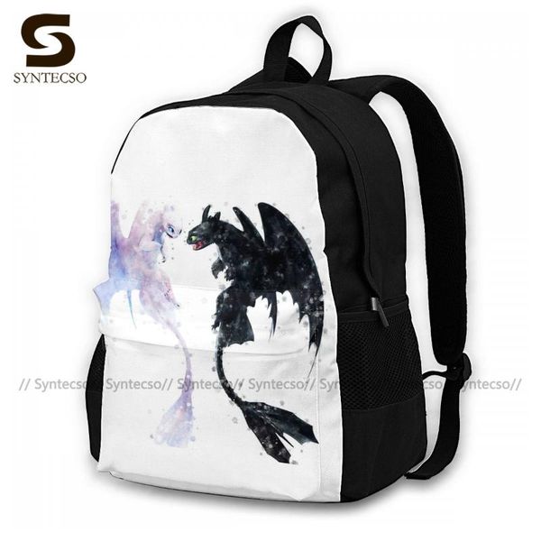 

night fury backpacks big sweet polyester backpack outdoor teenage bags